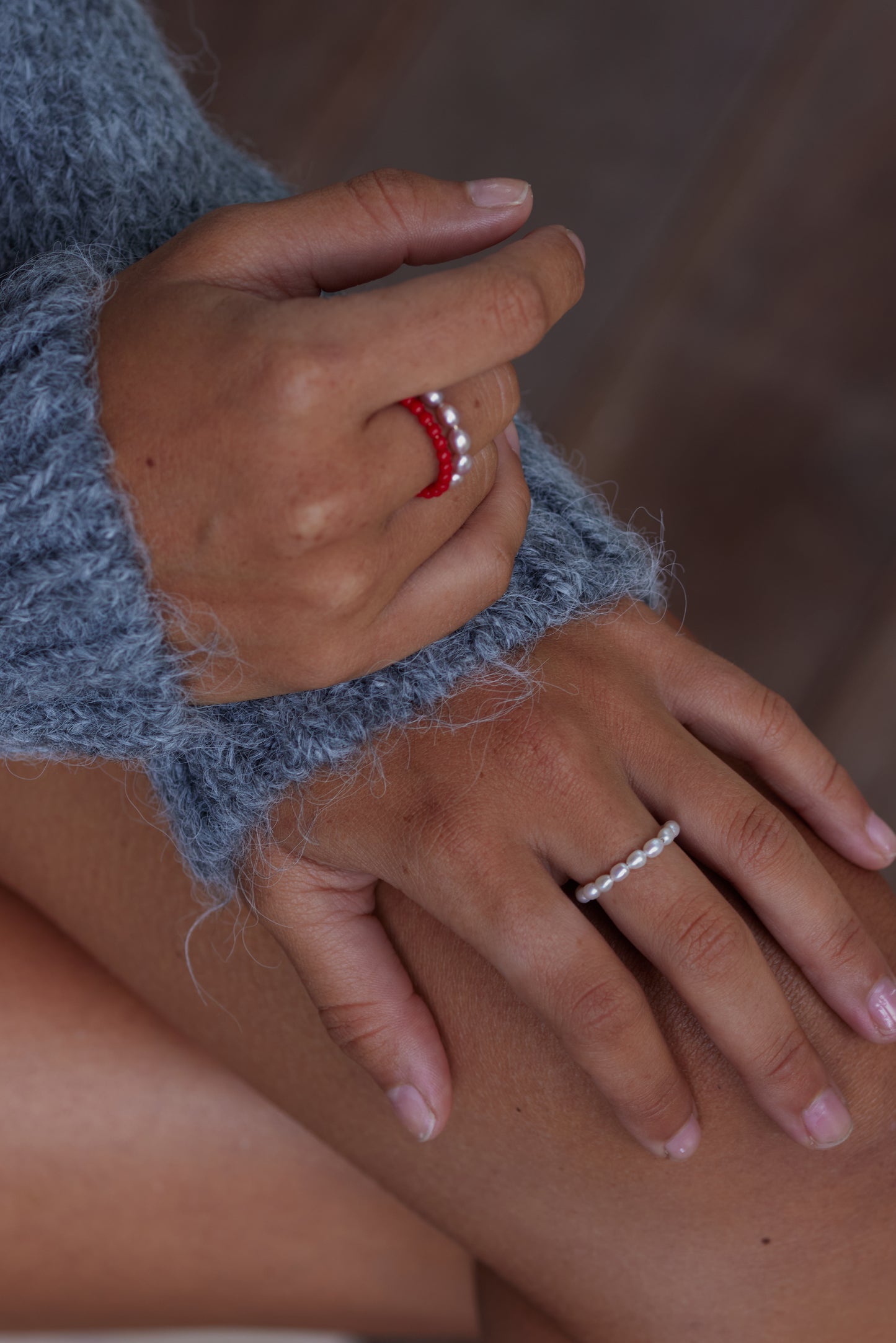 Corfu Rings Pearl