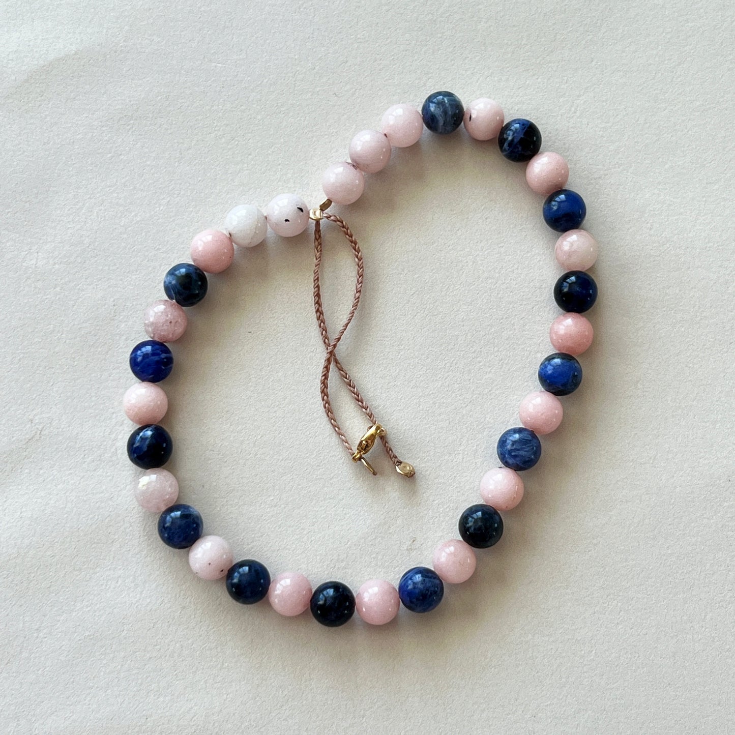 Two-Toned Rafa Gemstone Necklace