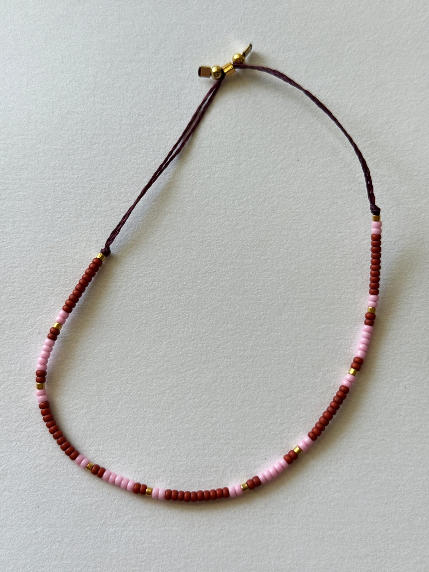 Terra~pink Delica Delight Bracelet