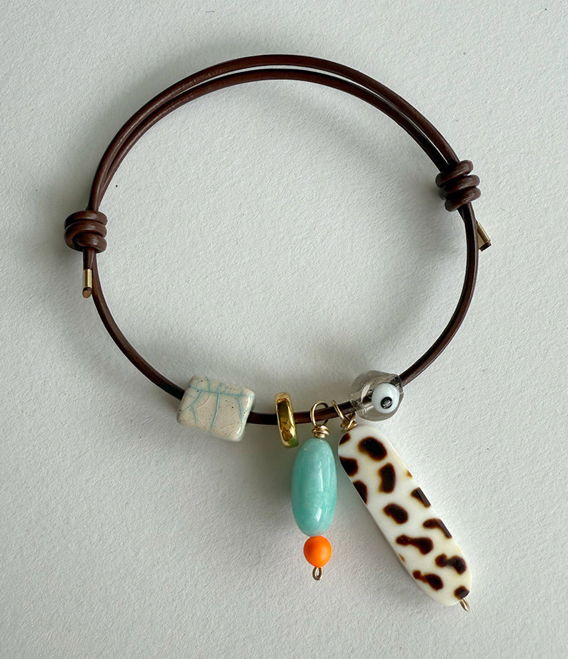 Paradise Leather Bracelet no.1