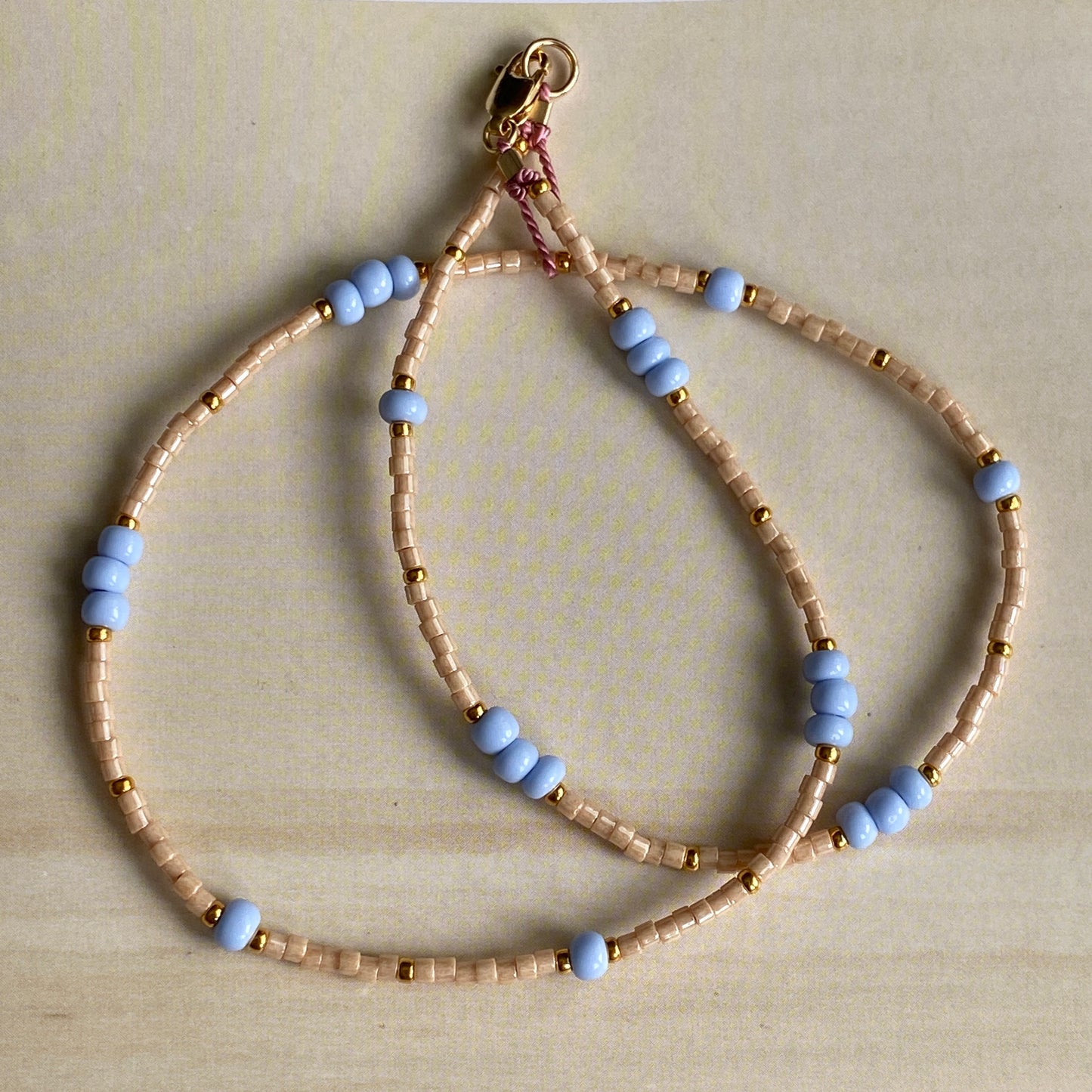 Sky Fine Bead Necklace