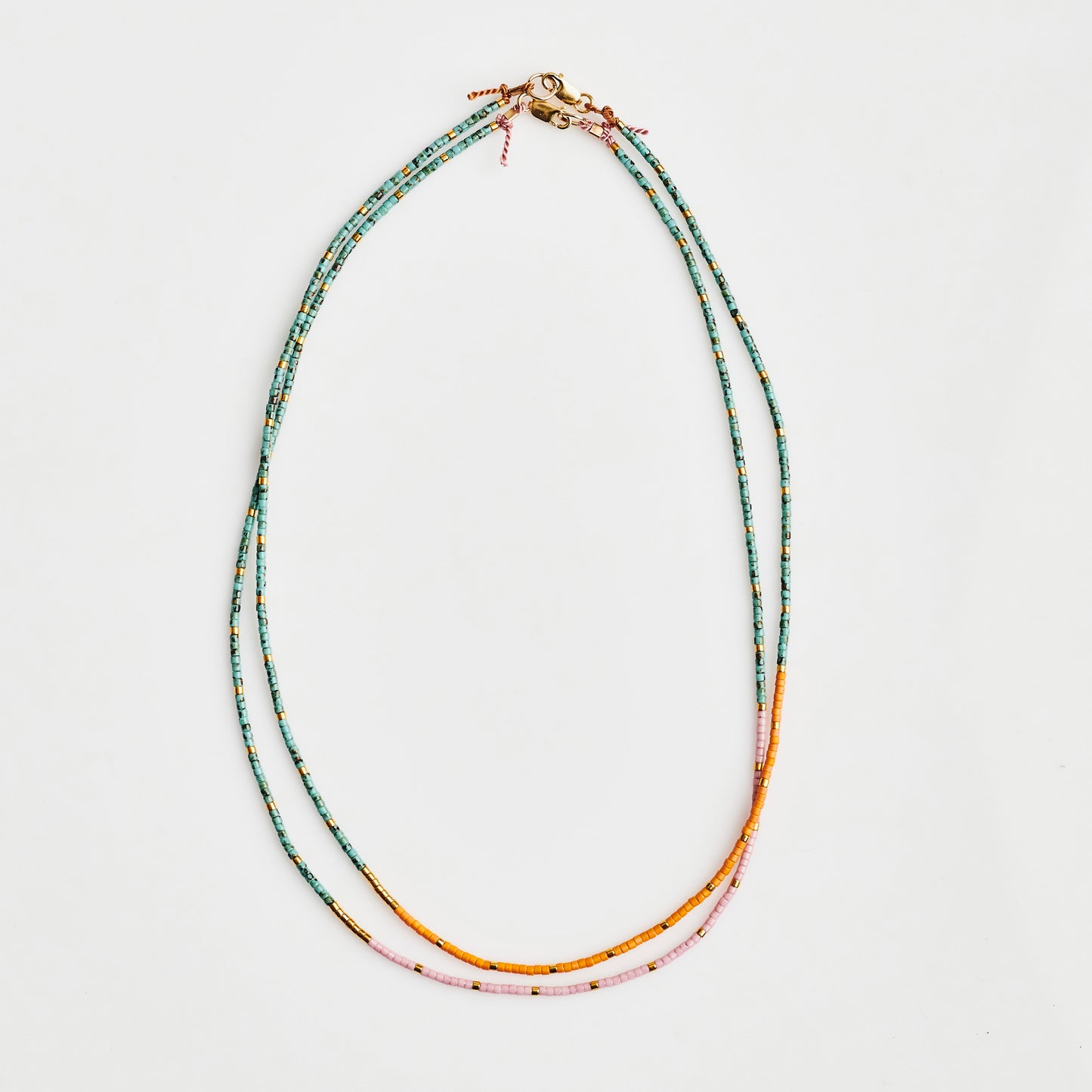 Dawn Fine Bead Necklace