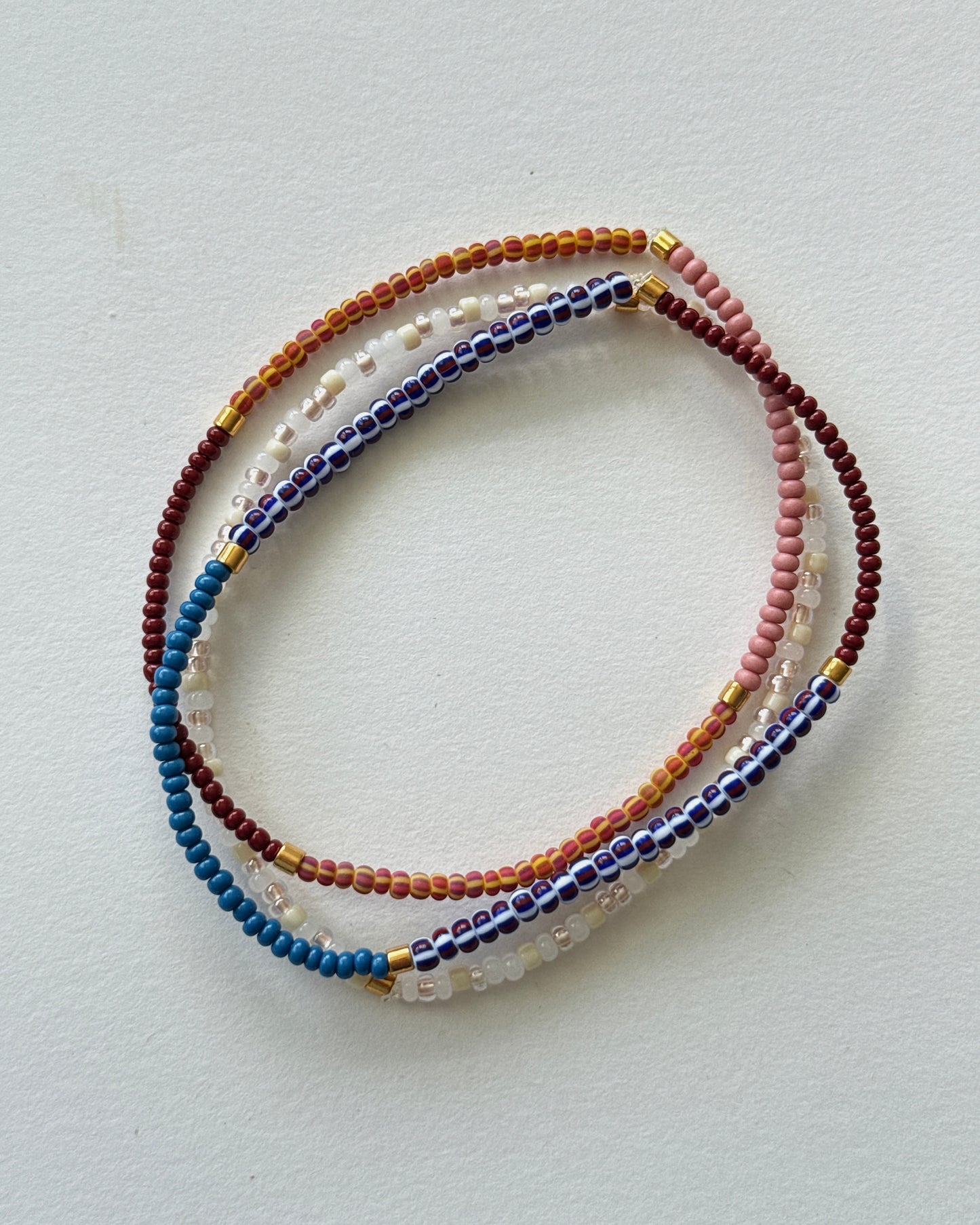 Holiday Beach Anklet 3 Stack