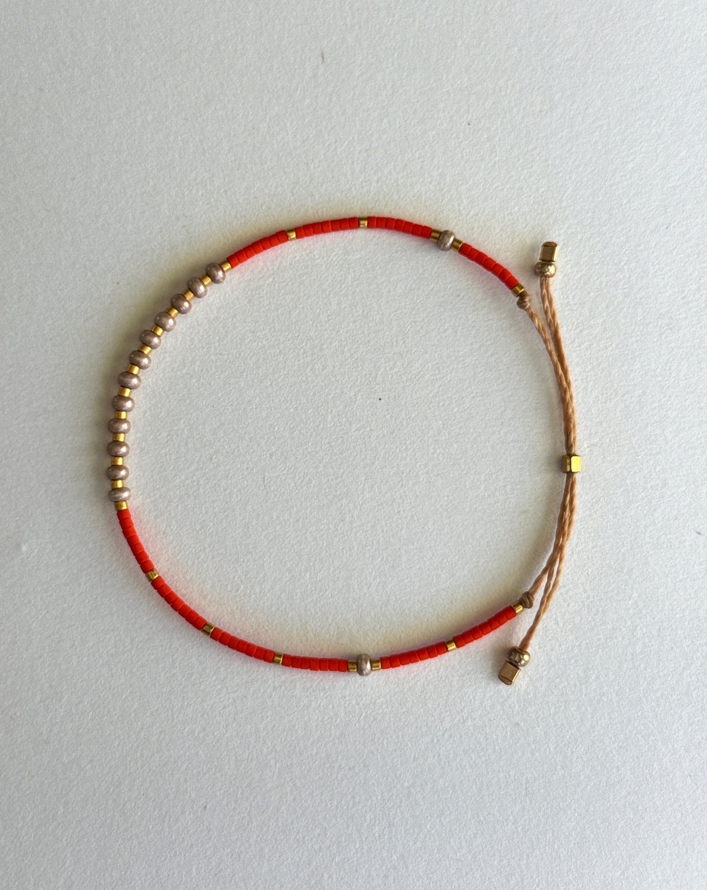 Archive Piece 212 ~ bracelet orange - sample