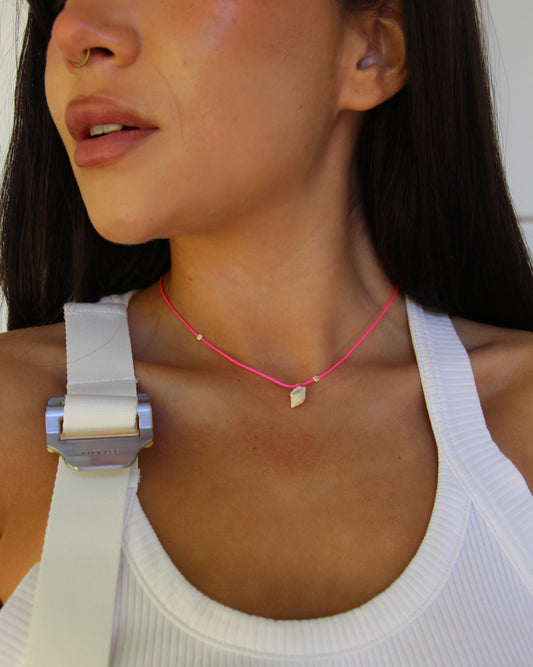 Forget Me Knots Necklace ~ shell