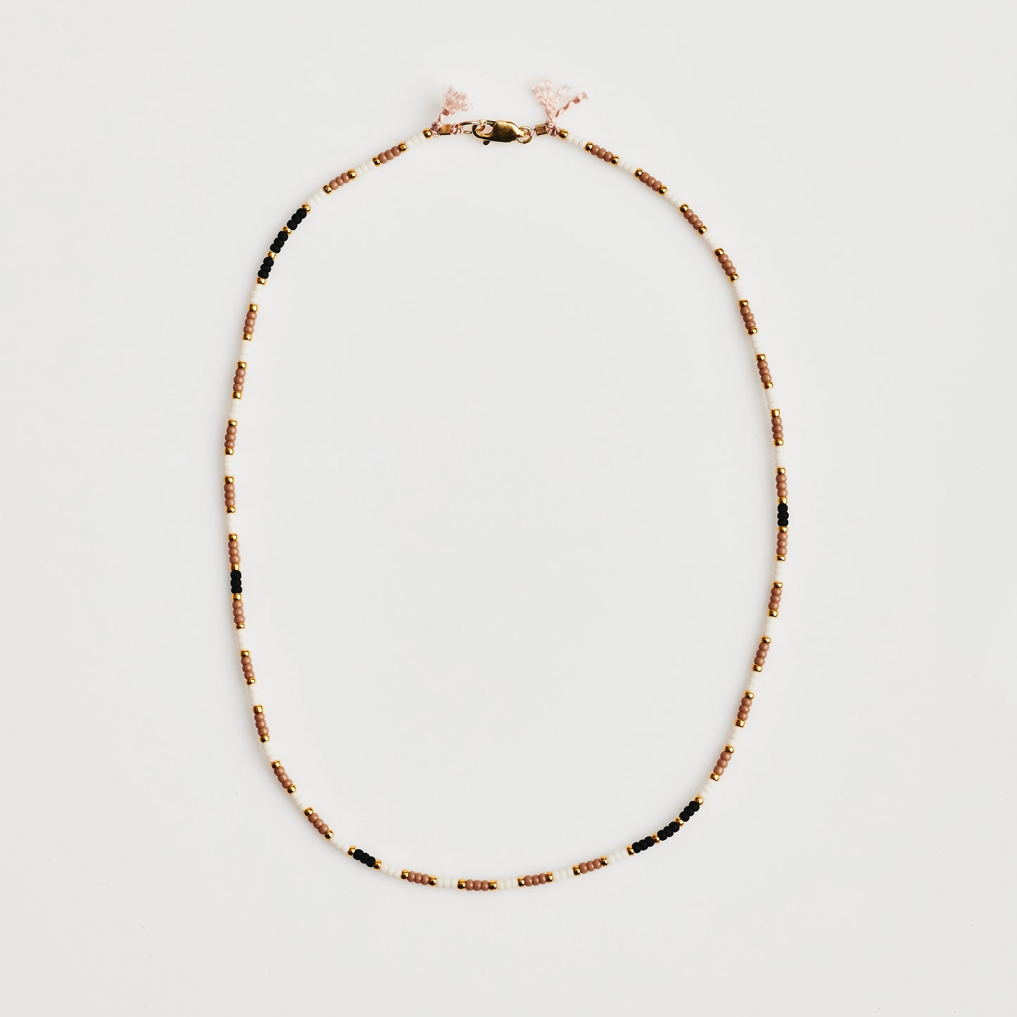 Tonal Fine Bead Necklace - sale