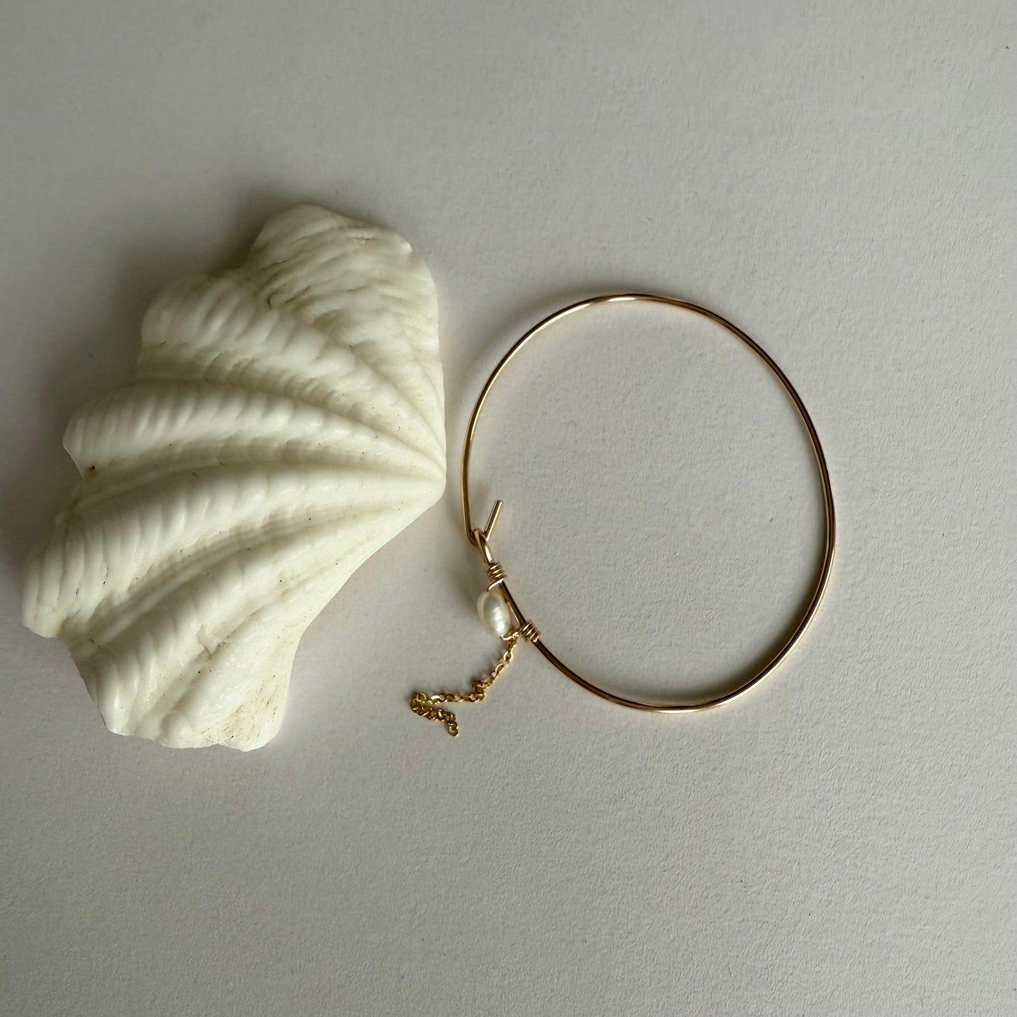 Pearl Wrap Organic Bracelet