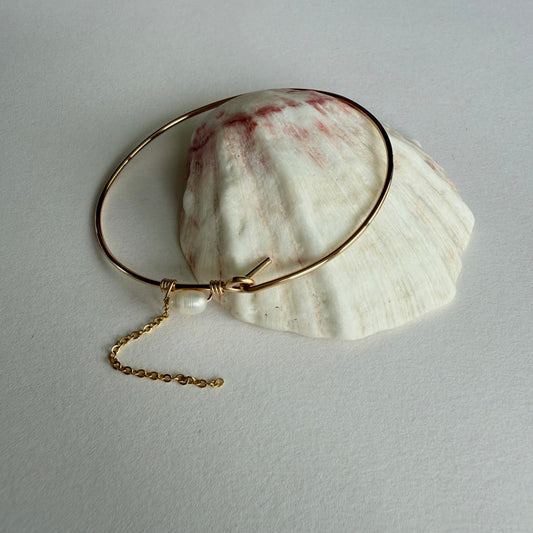 Pearl Wrap Organic Bracelet
