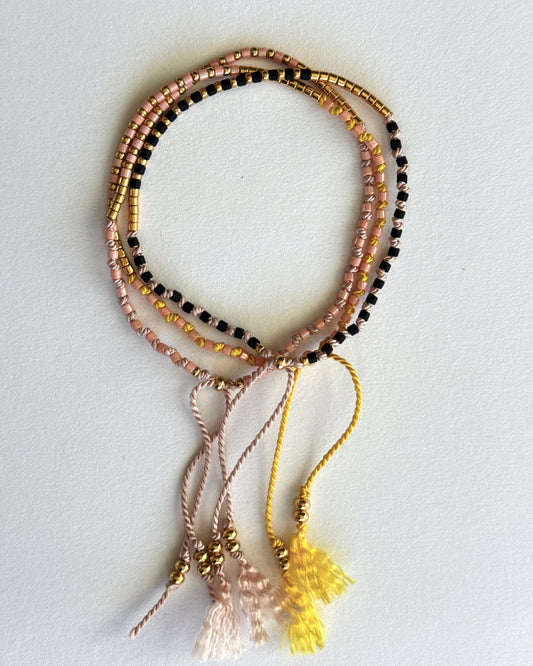 Archive Piece 231B~ bracelet set of 3 - sample