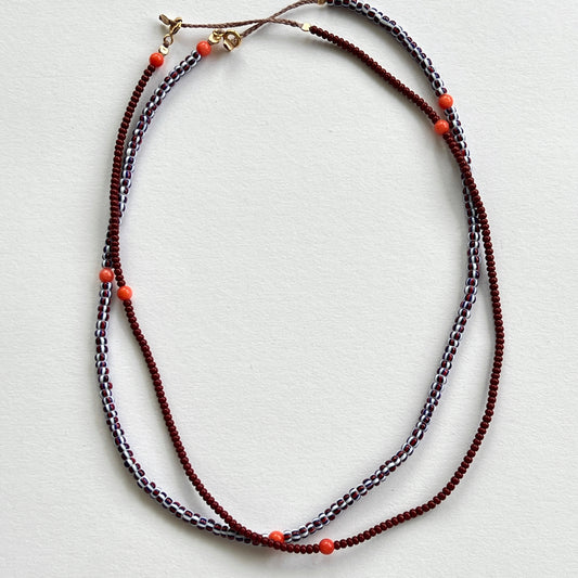 Burgundy Necklace