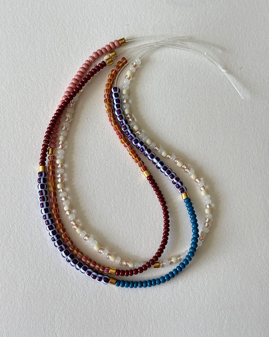 Holiday Beach Anklet 3 Stack
