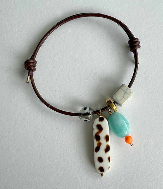 Paradise Leather Bracelet no.1