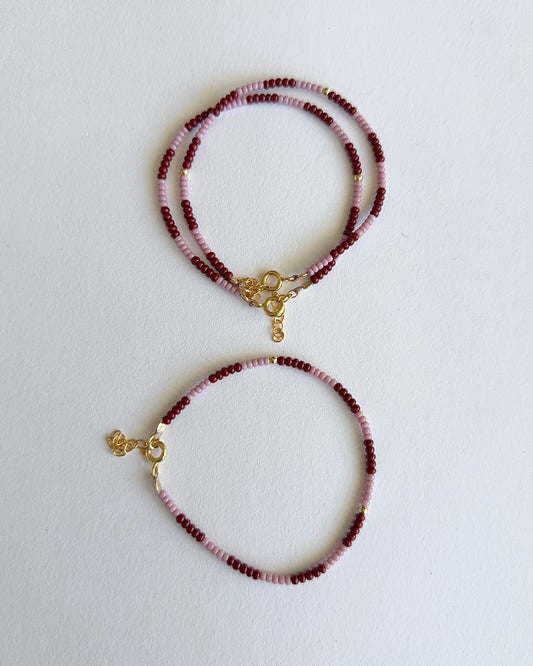 Lilac Wine Bracelet