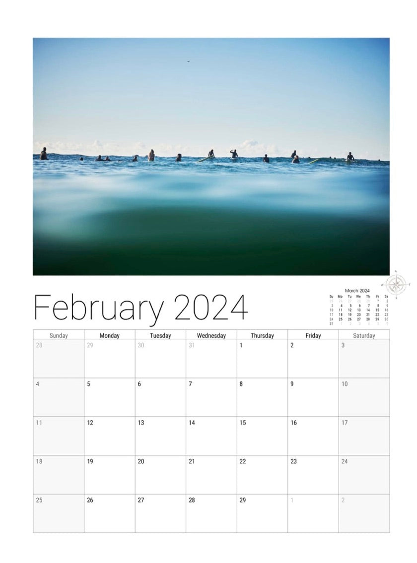 2024 Calendar by Steve Baccon