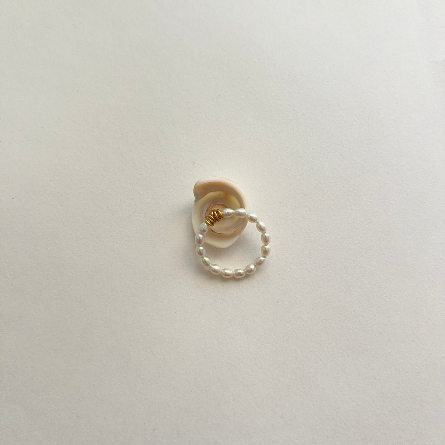 Corfu Rings Pearl