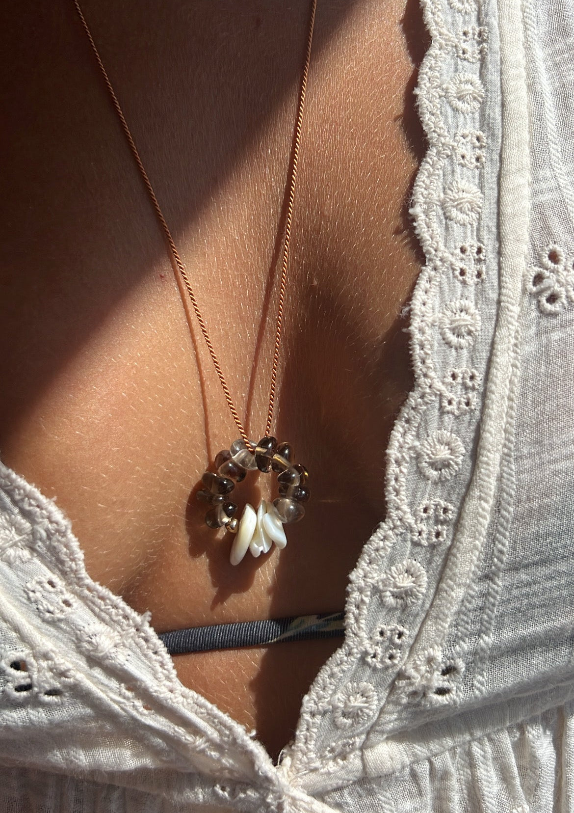 St Tropez Bead Bloom Necklace