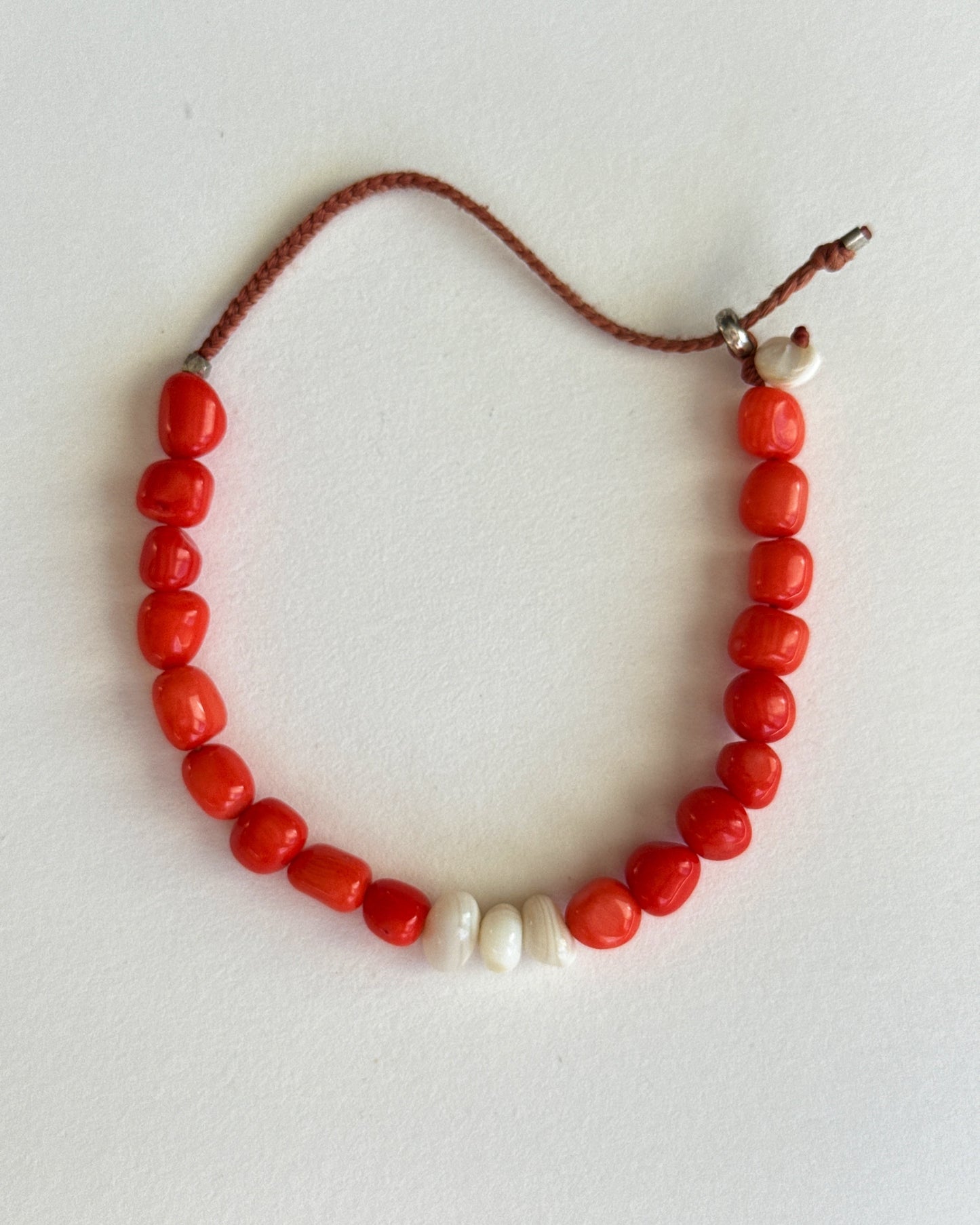Archive Piece 151 ~ necklace - sample - coral