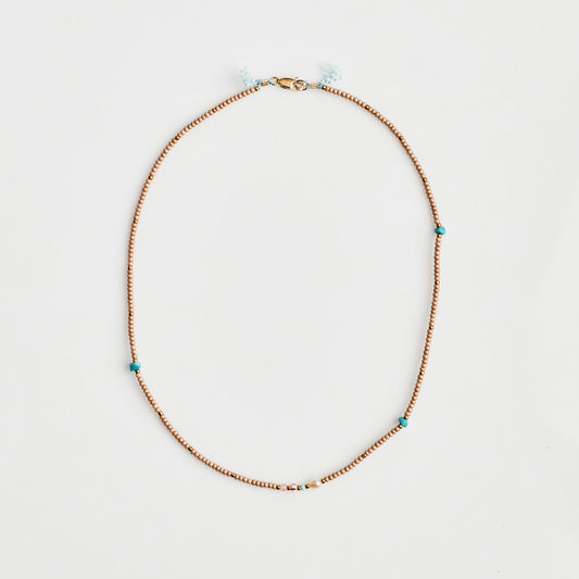 The Sands Turquoise Bead Necklace