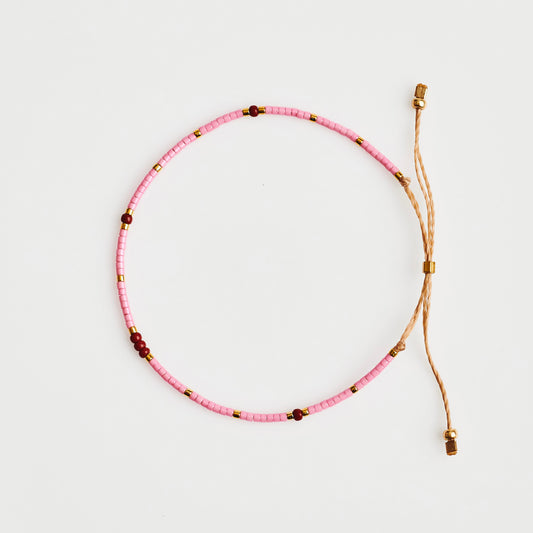 Été Rose Fine Bracelet