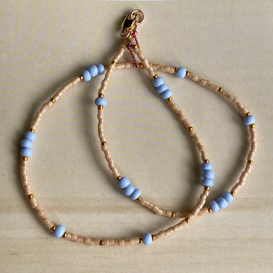 Sky Fine Bead Necklace