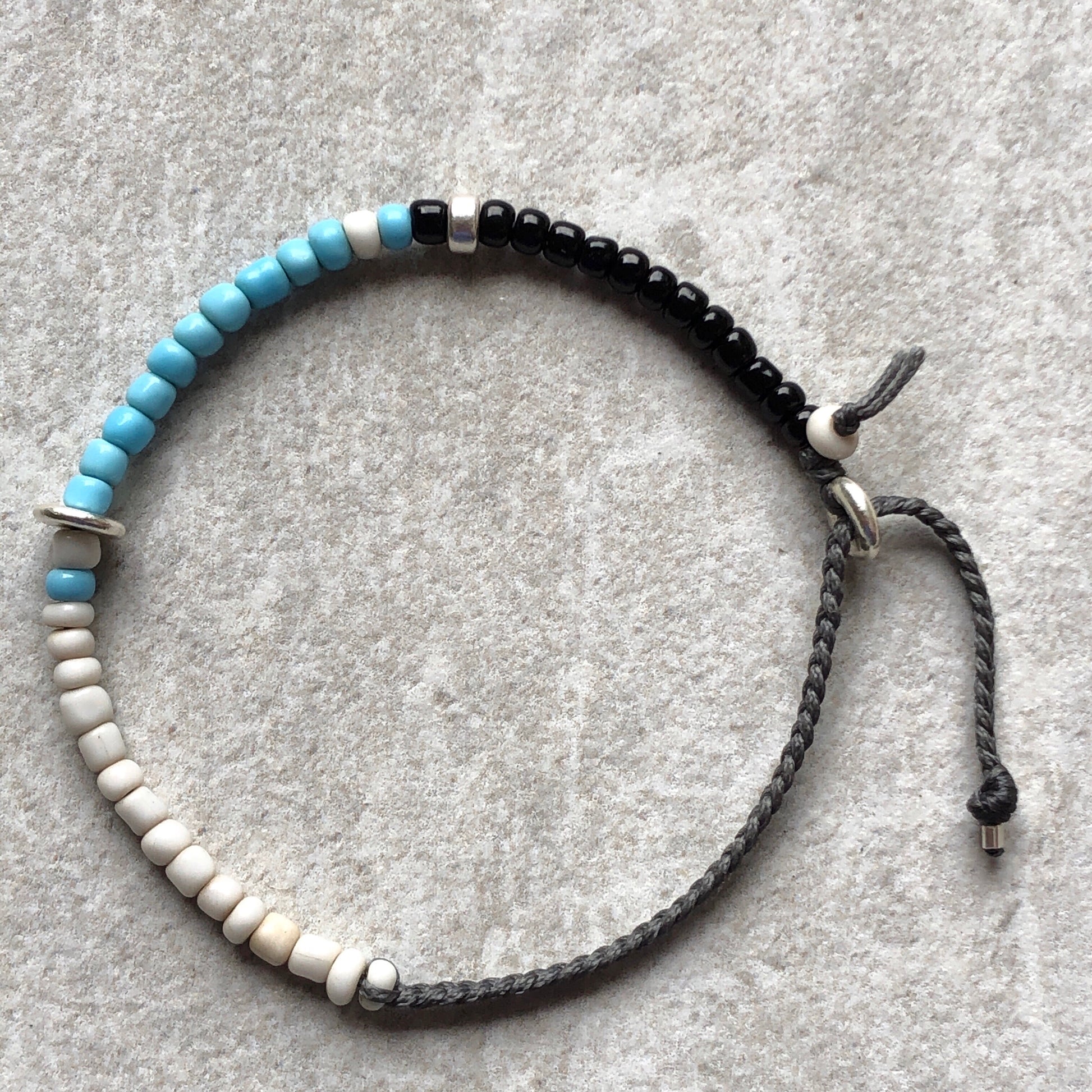 Him or Her Bead Braided Bracelet - Athena+Co - Jewellery - Jewelry - Beaded - Necklace - Bracelet - Fashion