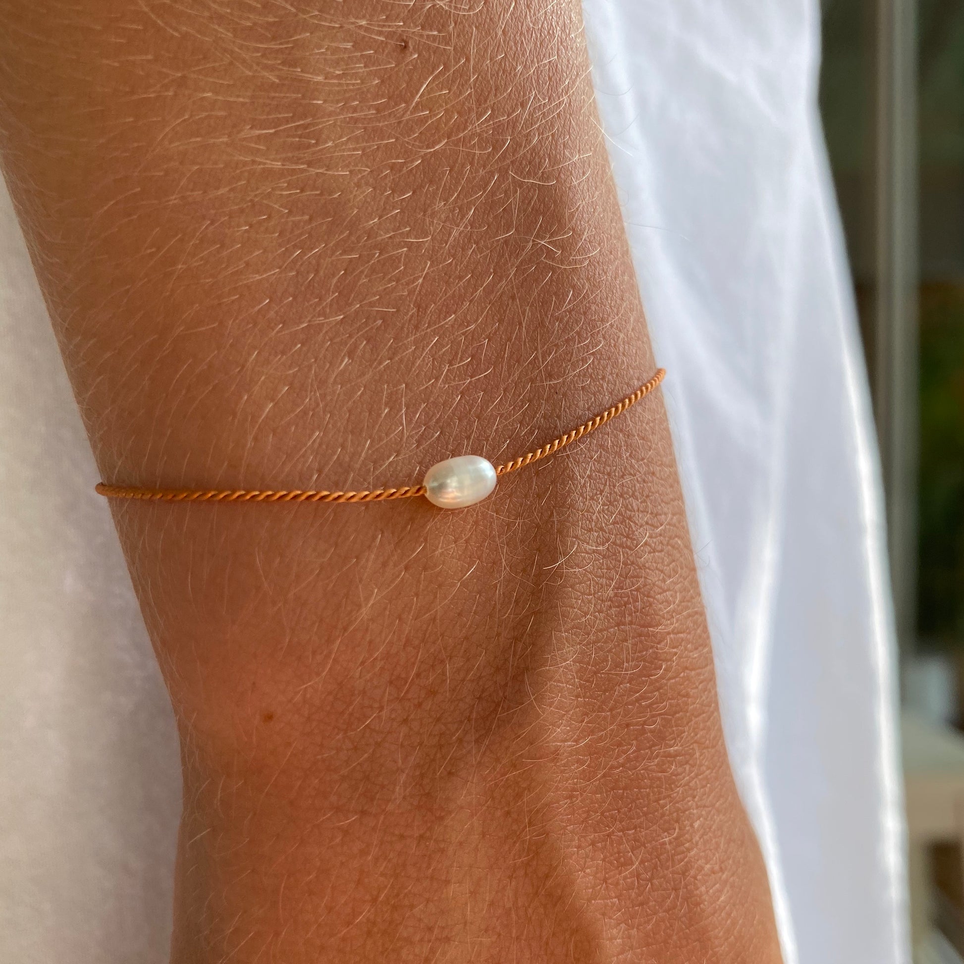 Forget Me Knots Bracelet (rice pearl) - Athena+Co - Jewellery - Jewelry - Beaded - Necklace - Bracelet - Fashion