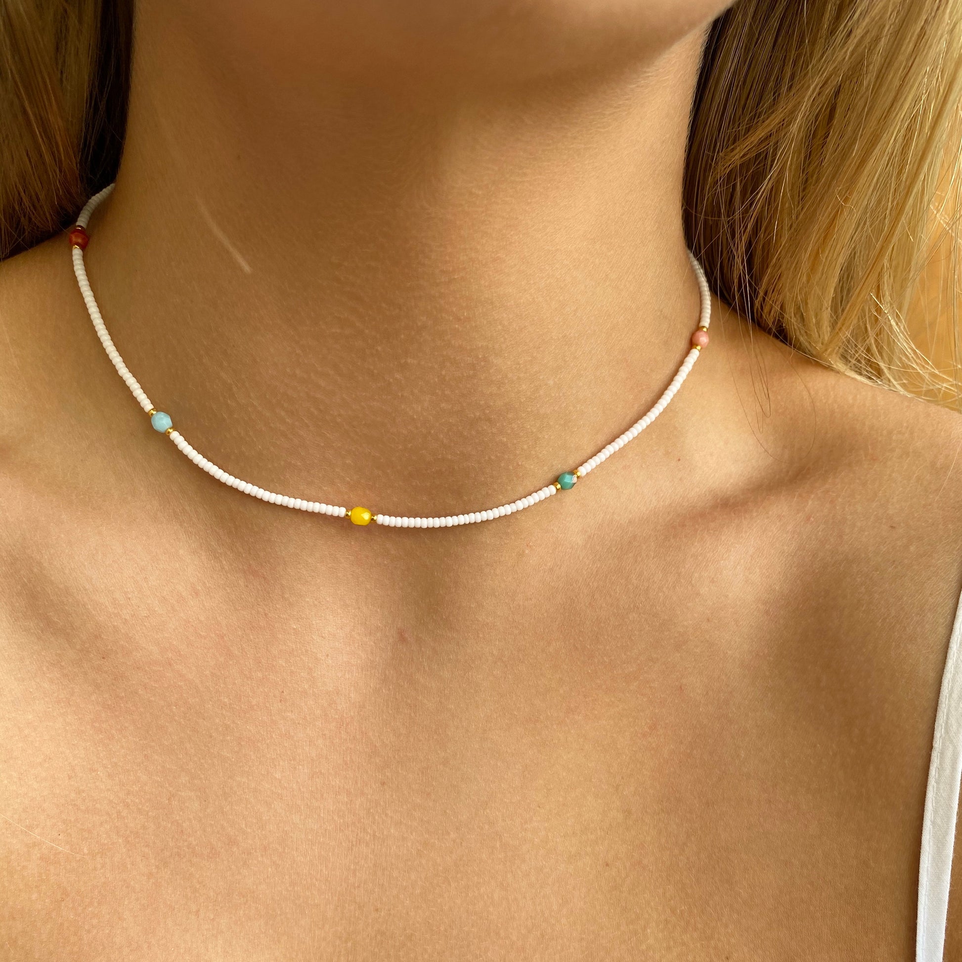 Iris Necklace - Athena+Co - Jewellery - Jewelry - Beaded - Necklace - Bracelet - Fashion