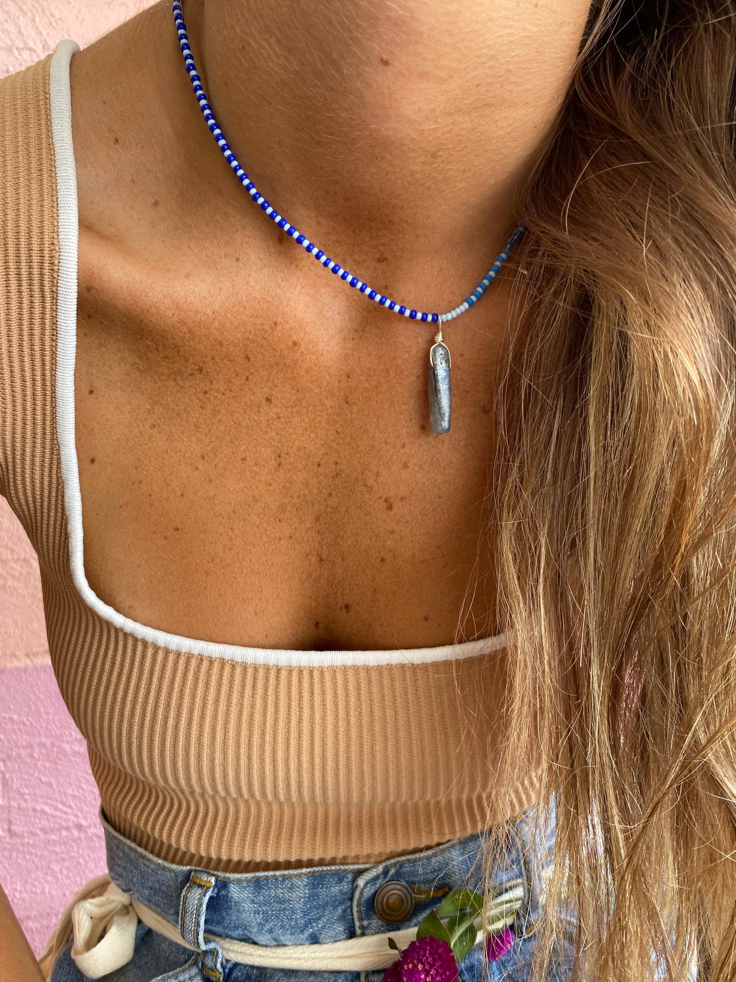 Blues Sterling Necklace