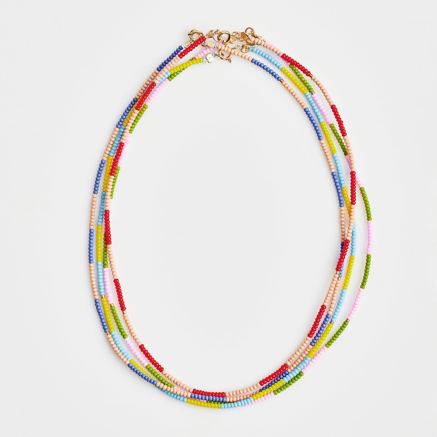 Fine Colour Stripes Necklace