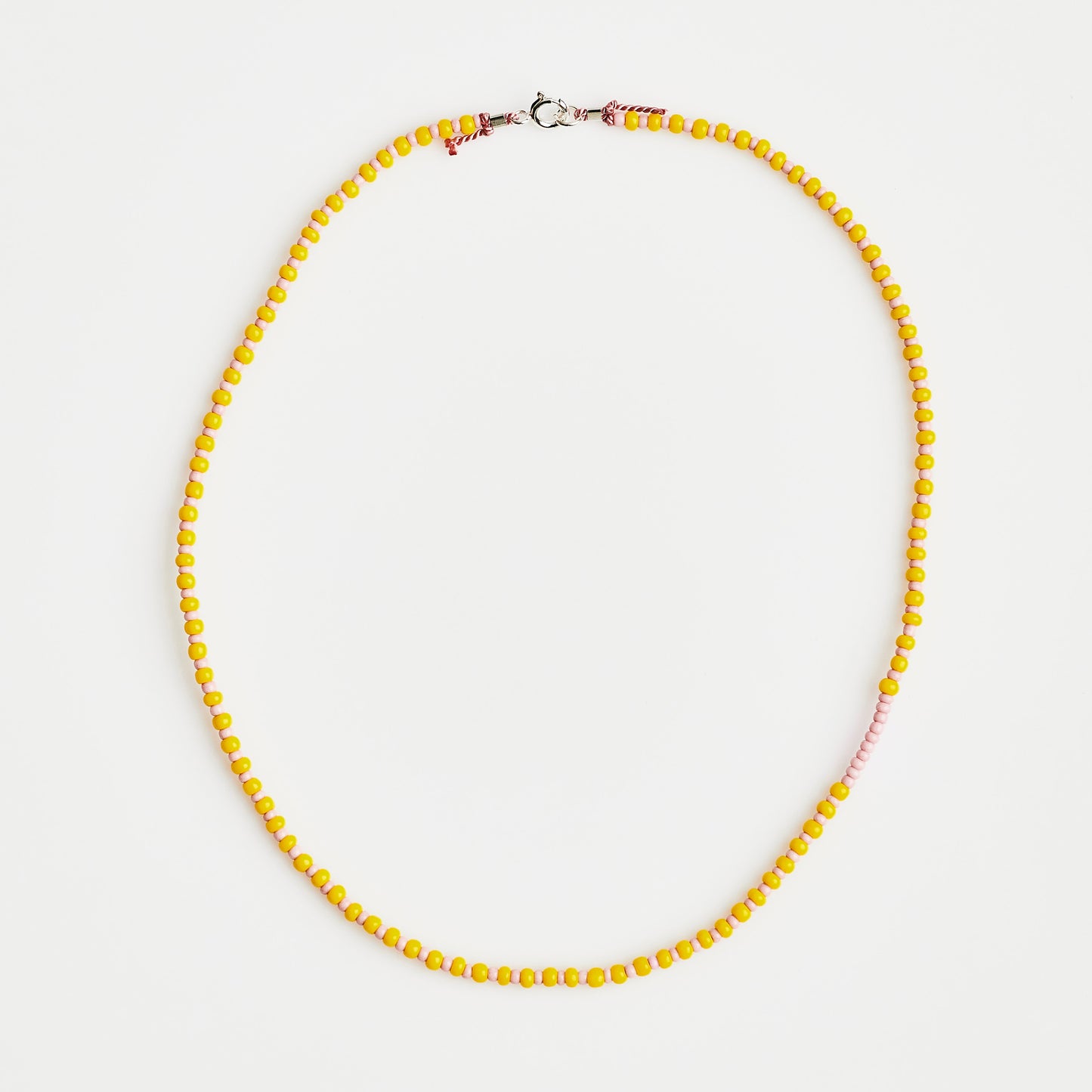 Mellow Yellow Sterling Necklace